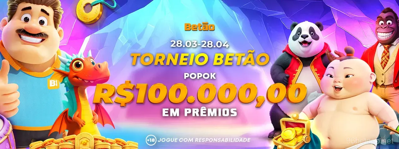 Promoção especial de slots no 96bet